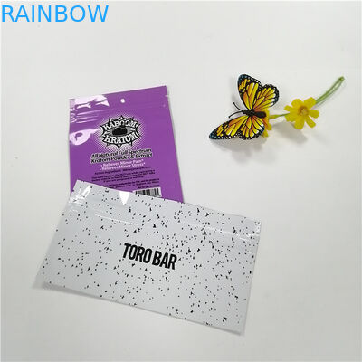 গন্ধ প্রুফ ফয়েল পচ প্যাকেজিং মায়ালার জিপ লক ব্যাগ স্ট্যান্ড আপ পাউচ কাস্টম প্রিন্ট