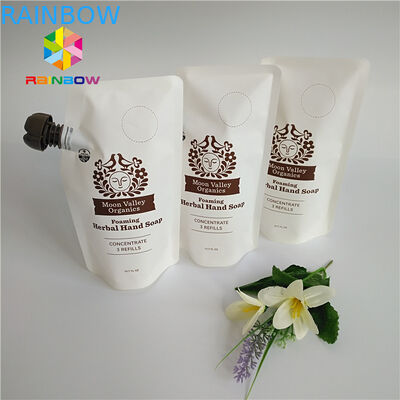 পুনঃব্যবহারযোগ্য তরল স্ট্যান্ড স্পাউট পাউচ প্যাকেজিং শিশুর খাদ্য প্যাকিং সুইচ ব্যাগ