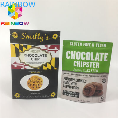 বাদাম শীর্ষ Zipplock অ্যালুমিনিয়াম ফয়েল ম্যাট Doypack পাউন্ড ব্যাগ বাদাম / Dries ফল জন্য