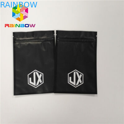 মাইলার গন্ধযুক্ত প্রুফ ফয়েল পাউচ প্যাকেজিং সেল সীল প্লাস্টিক ব্যাগ রিসেসেবল জিপার