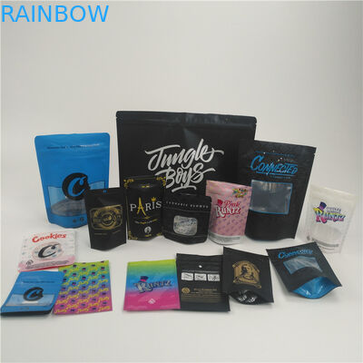 গন্ধ প্রুফ ভেষজ ধূপ প্যাকেজিং চাইল্ডপ্রুফ জিপলোক স্টোনি প্যাচ ব্যাগ 3.5 জি