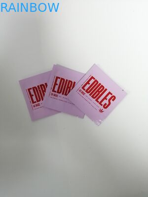 3.5 / 7 গ্রাম প্লাস্টিক মাইলার জিপলক গন্ধযুক্ত ফুলের প্যাকেজিংয়ের জন্য গন্ধযুক্ত প্রুফ আগাছা ব্যাগ