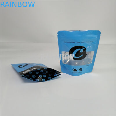 100-180 মাইকের পুরুত্বের গন্ধযুক্ত প্রুফ শিশু প্রুফ ব্যাগ 3.5 গ্রাম কুকিজের জন্য