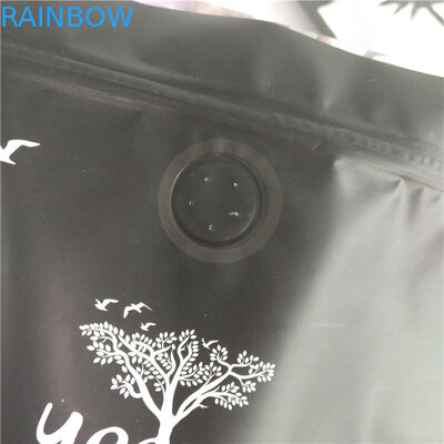 ভালভ / জিপলক সহ ডিজিটাল প্রিন্টেড ময়েশ্চার প্রুফ ফয়েল পাউচ প্যাকেজিং কফি পাউচ