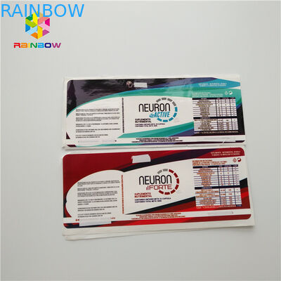 ড্রপার সঙ্কোচন স্লিভ লেবেল ফার্মাসিউটিক্যাল স্টিকারগুলি শিশি গ্লাস 30 মিলির বোতল স্টেরয়েডের জন্য