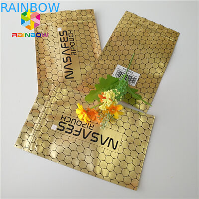 কাস্টম প্রিন্টেড স্ট্যান্ড আপ পাউচ ফয়েল মাইলার প্লাস্টিক জিপলক টোব্যাকো পাইপ ব্যাগ ভেষজ ব্যবহার