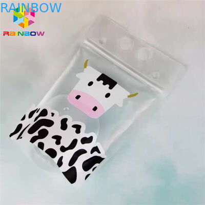 তরল পানীয়ের প্যাকিংয়ের জন্য গ্র্যাভর প্রিন্টিং প্লাস্টিক ব্যাগ প্যাকেজিং রঙিন স্ট্র