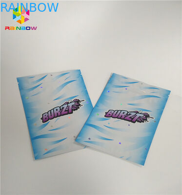 চাইল্ডপ্রুফ 3.5 জি স্ট্যান্ড আপ জিপার পাউচ ব্যাগগুলি কাস্টমাইজ করুন প্রিন্ট রুটজ প্যাক গন্ধযুক্ত প্রুফ