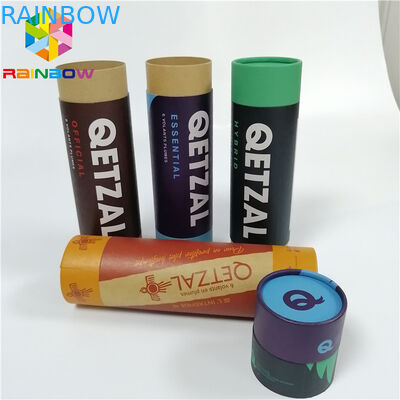 ক্রাফ্ট পেপার পুশ আপ পিচবোর্ড টিউব ফার্মাসিউটিক্যাল ফোস্কা প্যাকেজিং অফসেট প্রিন্টিং