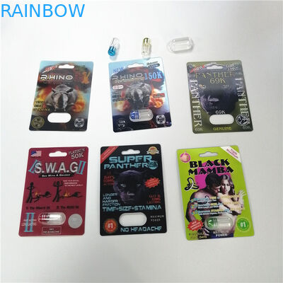 লাল গন্ডার 69 লিঙ্গ বৃদ্ধি ক্যাপসুল জার বুলেট সেক্স পিলস প্লাস্টিকের ওষুধ প্যাক