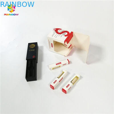 ভ্যাপ কার্টরিজ কার্ডবোর্ড প্যাকেজিং বক্স সিবিডি তেলের বোতল / ই তরল / ভ্যাপ পেন প্যাকিং