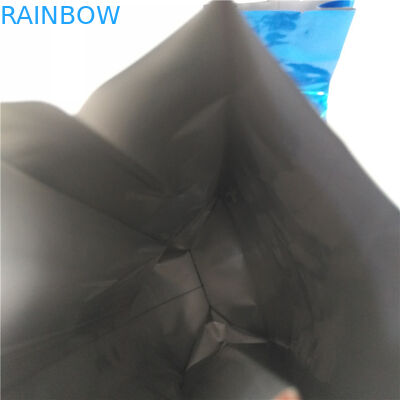 অ্যালুমিনিয়াম ফয়েল সাইড গাসেট টি ব্যাগ প্যাকেজিং কফি পাউচ গরম সীল ভালভের সাথে