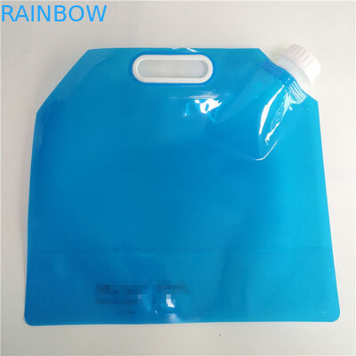 আউটডোর তরল স্টোরেজ ব্যাগ, পানীয় জল হ্যান্ডল সঙ্গে স্টাউট থলি আপ