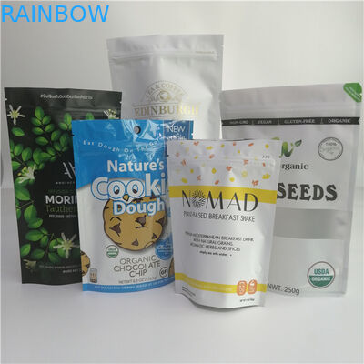 রুন্টজ ম্যালার কুকিজ ভেষজ ধূপ প্যাকেজিং টেকসই জিপ লক প্লাস্টিকের ব্যাগ