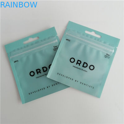 অ্যালুমিনিয়াম ফয়েল জিপ লক প্লাস্টিকের পাউস প্যাকেজিং রিসেসেবল থ্রি সাইড সিল