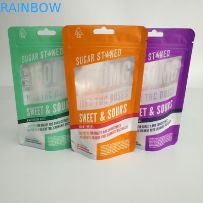 গন্ধ প্রুফ ভেষজ ধূপ প্যাকেজিং চাইল্ডপ্রুফ জিপলোক স্টোনি প্যাচ ব্যাগ 3.5 জি