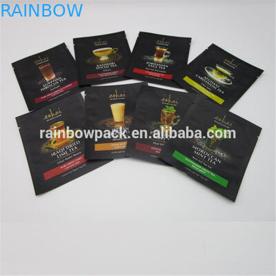 রিসেসেবল থ্রি সাইড সিলড অ্যালুমিনিয়াম ফয়েল জিপ লক ব্যাগ ফুড ময়েশ্চার প্রুফ