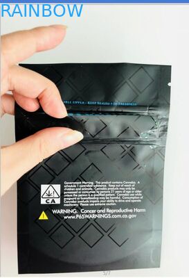 টেকসই জিপ লক প্লাস্টিকের ব্যাগগুলি রন্টজ ম্যালার কুকিজ হলোগ্রাফিক উইড পাউচ কাস্টমাইজড