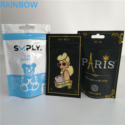 গ্র্যাভুরে প্রিন্টিং স্ট্যান্ড আপ ব্যাগগুলি শেরবিনস্কিস ব্যাকিয়ো জেলাতো আগাছা পাতার জন্য গন্ধযুক্ত প্রমাণ