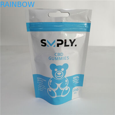 প্লাস্টিক জিপলক টি ব্যাগ প্যাকেজিং ব্যাগ খাদ্য / শুকনো ফলের জন্য পুনরায় বায়োডেগ্রেডেবল