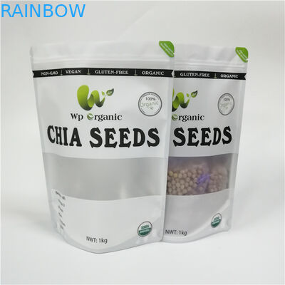 দুর্গন্ধযুক্ত প্রুফ স্ন্যাক ব্যাগ প্যাকেজিং কুকি ডুফ পাফ সামনের ফগি উইন্ডোজ সহ