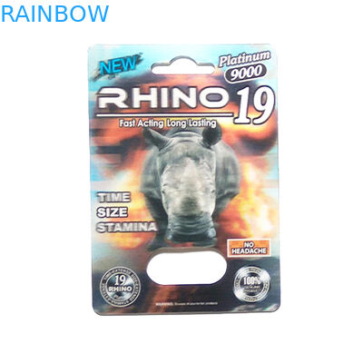 গ্র্যাভনরে প্রিন্টিং পেপার বক্স প্যাকেজিং প্যান্থার / এমবা / গাইনো ভি 7 পুরুষ বর্ধিত বড়ি প্রয়োগ করা হয়েছে