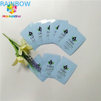 দুর্গন্ধযুক্ত প্রুফ কসমেটিক প্যাকেজিং ব্যাগ রিসেইলেবল জিপলক 1 ওএস মাইলার ফয়েল জিপার পাউচ