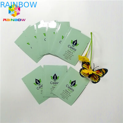 দুর্গন্ধযুক্ত প্রুফ কসমেটিক প্যাকেজিং ব্যাগ রিসেইলেবল জিপলক 1 ওএস মাইলার ফয়েল জিপার পাউচ