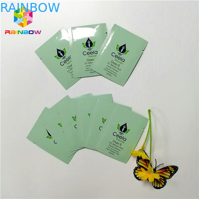 গন্ধযুক্ত প্রুফ কসমেটিক প্যাকেজিং ব্যাগ মেডিকেল ফুলের পাতার জন্য কাস্টমাইজড আকার