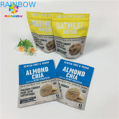 12oz 1 পাউন্ড স্ট্যান্ড আপ জিপলক ব্যাগ, স্পাইস পাউডার জিপলক পাউচ ম্যাট প্রিন্টিং