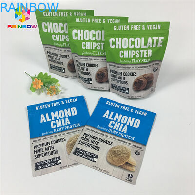 12oz 1 পাউন্ড স্ট্যান্ড আপ জিপলক ব্যাগ, স্পাইস পাউডার জিপলক পাউচ ম্যাট প্রিন্টিং