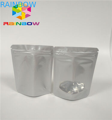 আইলার্যাশ আঠালো প্রসাধনী পণ্যগুলির জন্য মাইলার হলোগ্রাম জিপার কাস্টমাইজড পেপার ব্যাগ