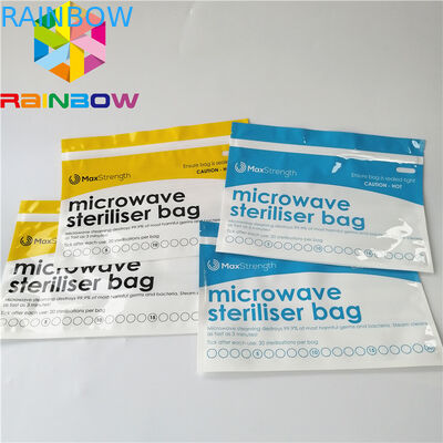 বেবি ফুড স্ট্যান্ড আপ জিপার পাউচ ব্যাগ স্ট্যান্ড আপ মাইক্রোওয়েভ স্টিম স্টেরিলাইজার টাইপ