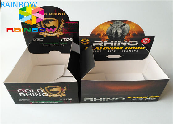 ইকো ফ্রেন্ডলি ডিসপ্লে পেপার বক্স, গিফট র‌্যাপ বক্স কাউন্টার স্নাক এনার্জি বার প্যাকেজিং