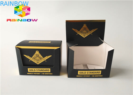 কাস্টম Productsেউতোলা কাগজ বাক্স প্যাকেজিং কসমেটিক মাস্ক ত্বকের যত্ন পণ্যগুলির জন্য পাল্টা প্রদর্শন