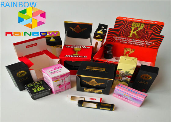 বাষ্পীয় ভ্যাপ ই-তরল ই-জুসের জন্য পুনর্ব্যবহারযোগ্য কাগজ rugেউতোলা খুচরা কাউন্টার ডিসপ্লে বাক্স