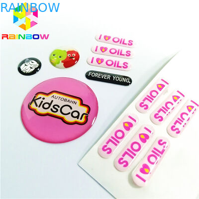 ইপোক্সি মেটাল সঙ্কুচিত স্লিভ লেবেলগুলি ডাই কাট স্ট্রেট কর্নারের সাথে অফসেট প্রিন্টিং