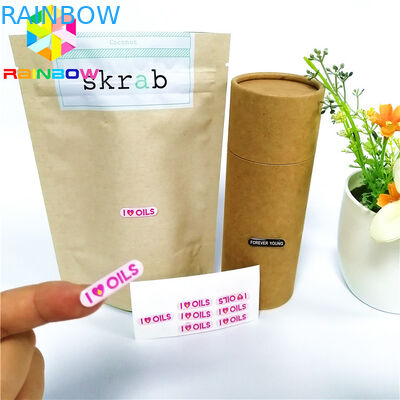 ইপোক্সি মেটাল সঙ্কুচিত স্লিভ লেবেলগুলি ডাই কাট স্ট্রেট কর্নারের সাথে অফসেট প্রিন্টিং