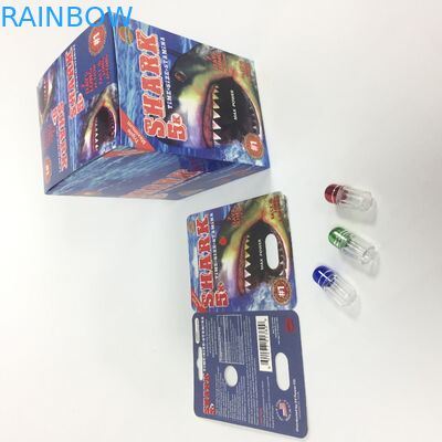 পুরুষ এনহান্সমেন্ট পিলস ফোস্কা কার্ড প্যাকিং গেন্ডার 69 স্লাইড প্লাস্টিকের কভার বোতল