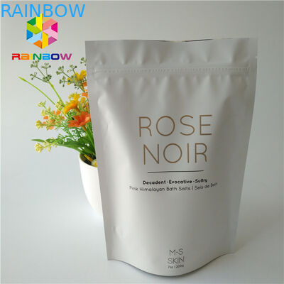 কফি স্ক্রাব প্যাকেজিং স্ট্যান্ড আপ ব্যাগগুলি কে অ্যালুমিনিয়াম ফয়েল বডি বাথ সল্ট প্যাকিং পাউচ