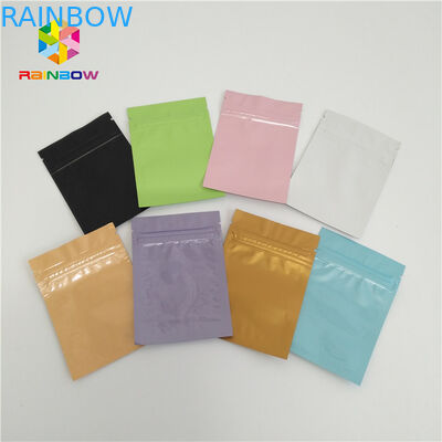 3 এক্স 4 ইঞ্চি ফয়েল পাউচ প্যাকেজিং অ্যালুমিনিয়াম খাদ্য গ্রেড তাপ সীল আইএসও 9001 অনুমোদন