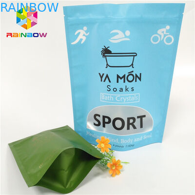 সাফ উইন্ডো ম্যাট প্লাস্টিকের পাউস প্যাকেজিং অ্যালুমিনিয়াম ফয়েল স্ফটিক স্নান সল্ট হিট সিলিং