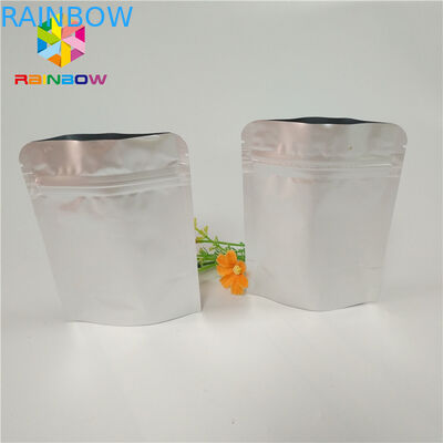 আর্দ্রতার প্রমাণটি রাউন্ড কর্নার সহ জিপার পাউচ পুনর্ব্যবহারযোগ্য জিপলক ডাইপ্যাক মাইলার ব্যাগগুলি আপ করুন