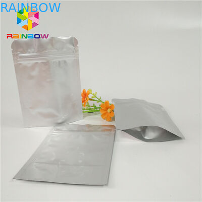 আর্দ্রতার প্রমাণটি রাউন্ড কর্নার সহ জিপার পাউচ পুনর্ব্যবহারযোগ্য জিপলক ডাইপ্যাক মাইলার ব্যাগগুলি আপ করুন