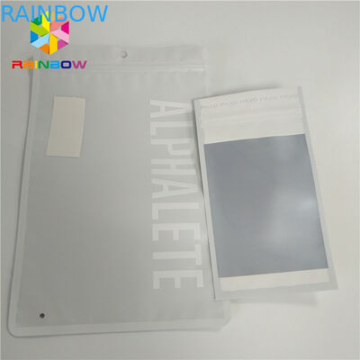 আর্দ্রতার প্রমাণটি রাউন্ড কর্নার সহ জিপার পাউচ পুনর্ব্যবহারযোগ্য জিপলক ডাইপ্যাক মাইলার ব্যাগগুলি আপ করুন