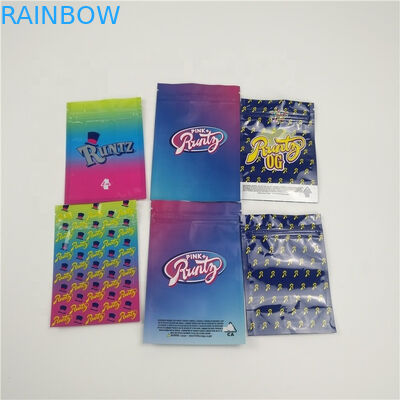 জিপলক প্যাকেজিং প্লাস্টিক ময়লার ব্যাগ গুঁড়া / বড়ি / শণ জন্য খাদ্য গ্রেড উপাদান