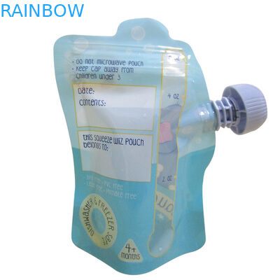 অ্যানিমাল শেপ লিকুইড স্পাউট পাউচ প্যাকেজিং স্কুইজ পুনরায় ব্যবহারযোগ্য ডাবল জিপলক