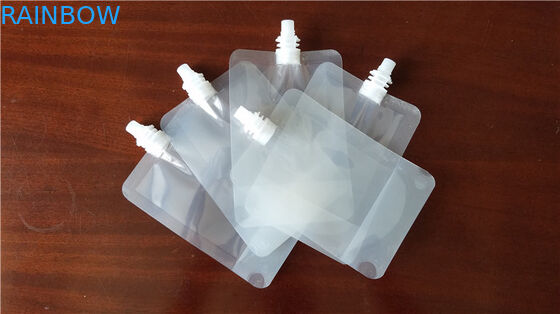 পুনরায় ব্যবহারযোগ্য বেবি ফুড স্পাউট খাবার পানীয় পান করে জুস মিল্ক কনটেইনার সিলাবল ব্যাগ