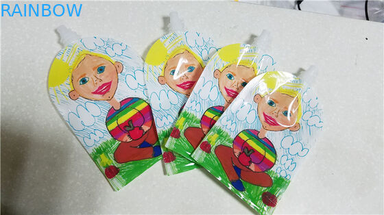 পুনরায় ব্যবহারযোগ্য বেবি ফুড স্পাউট খাবার পানীয় পান করে জুস মিল্ক কনটেইনার সিলাবল ব্যাগ