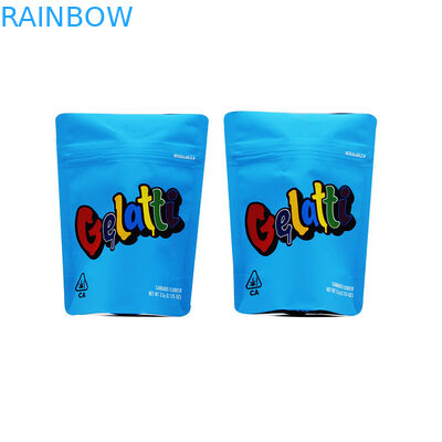 টেকসই ভেষজ ধূপ প্যাকেজিং মিনি জিপলক আগাছা Mylar প্লাস্টিক ক্যালিফোর্নিয়া কুকিজ ব্যাগ